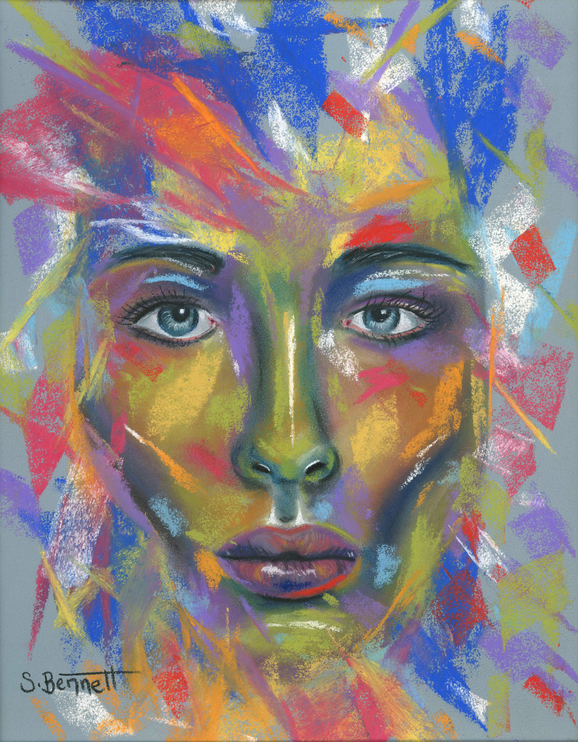 I Dream in Colour – Pastel Artwork 2021