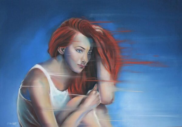 Fading Away - Original Art Unframed
