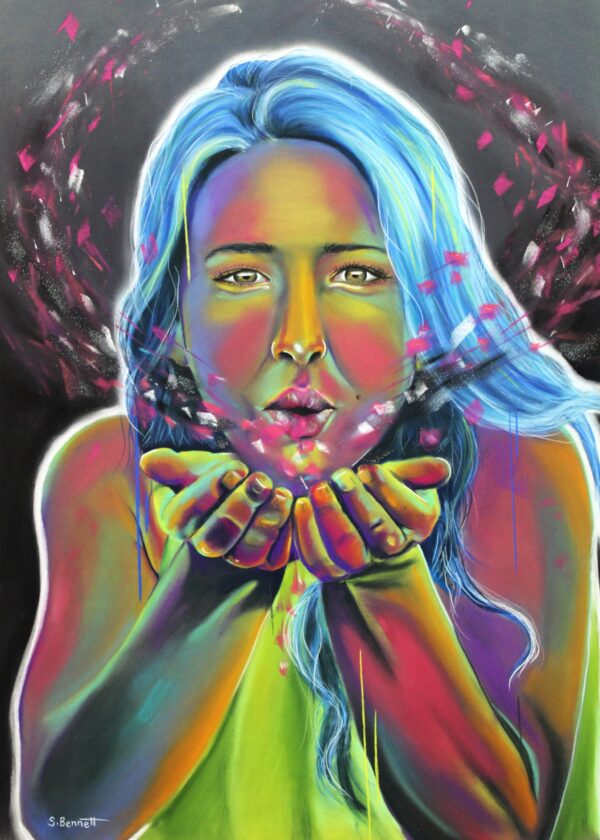 Spectrum of Colour - Original Art Unframed