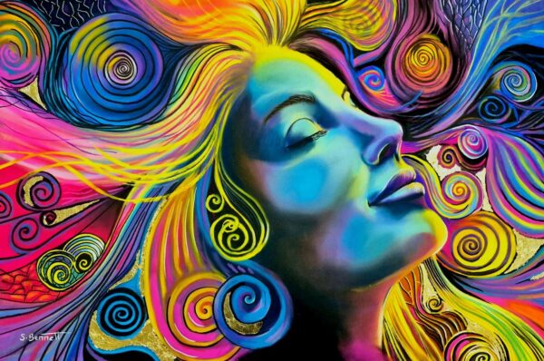 Kaleidoscope - Original Art Unframed