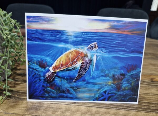 Greeting Card - Tranquility Rising