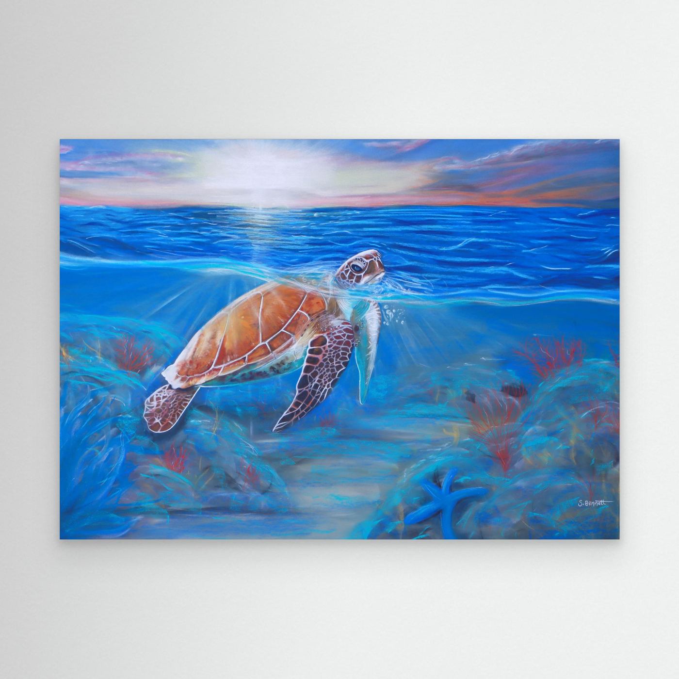 Tranquility Rising - Canvas Art Print