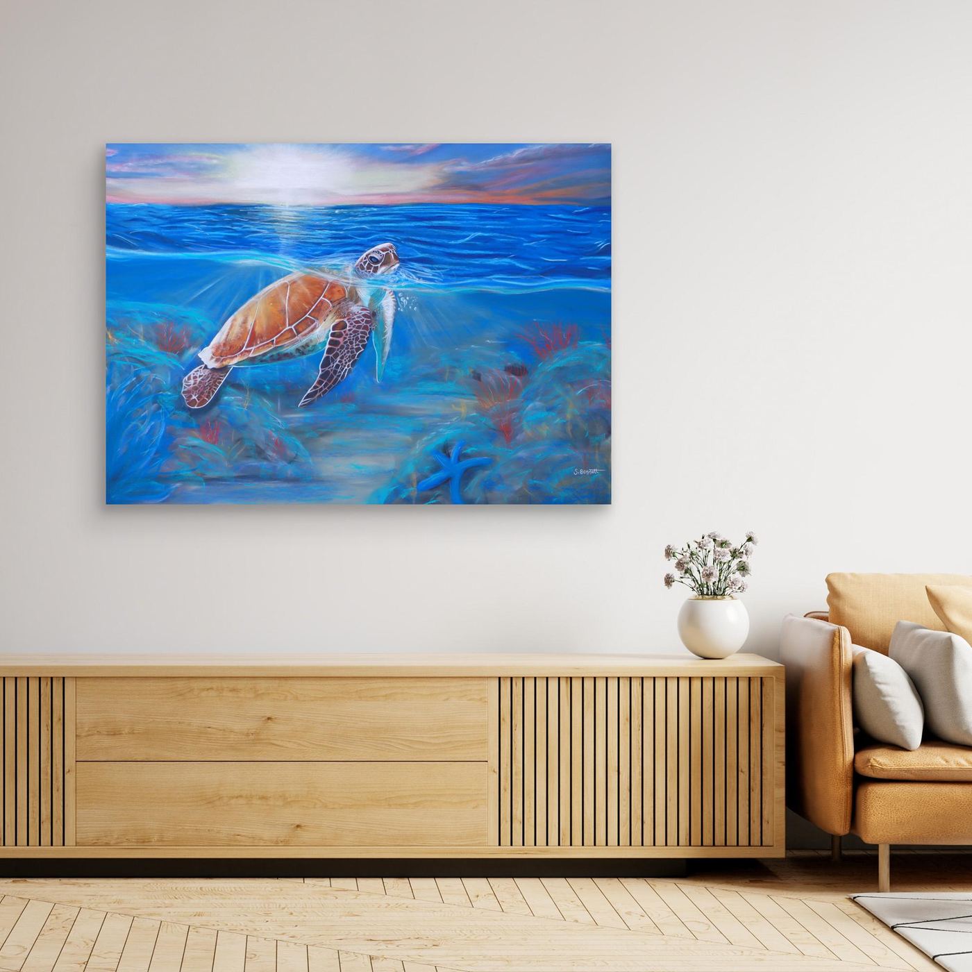 Tranquility Rising - Canvas Art Print