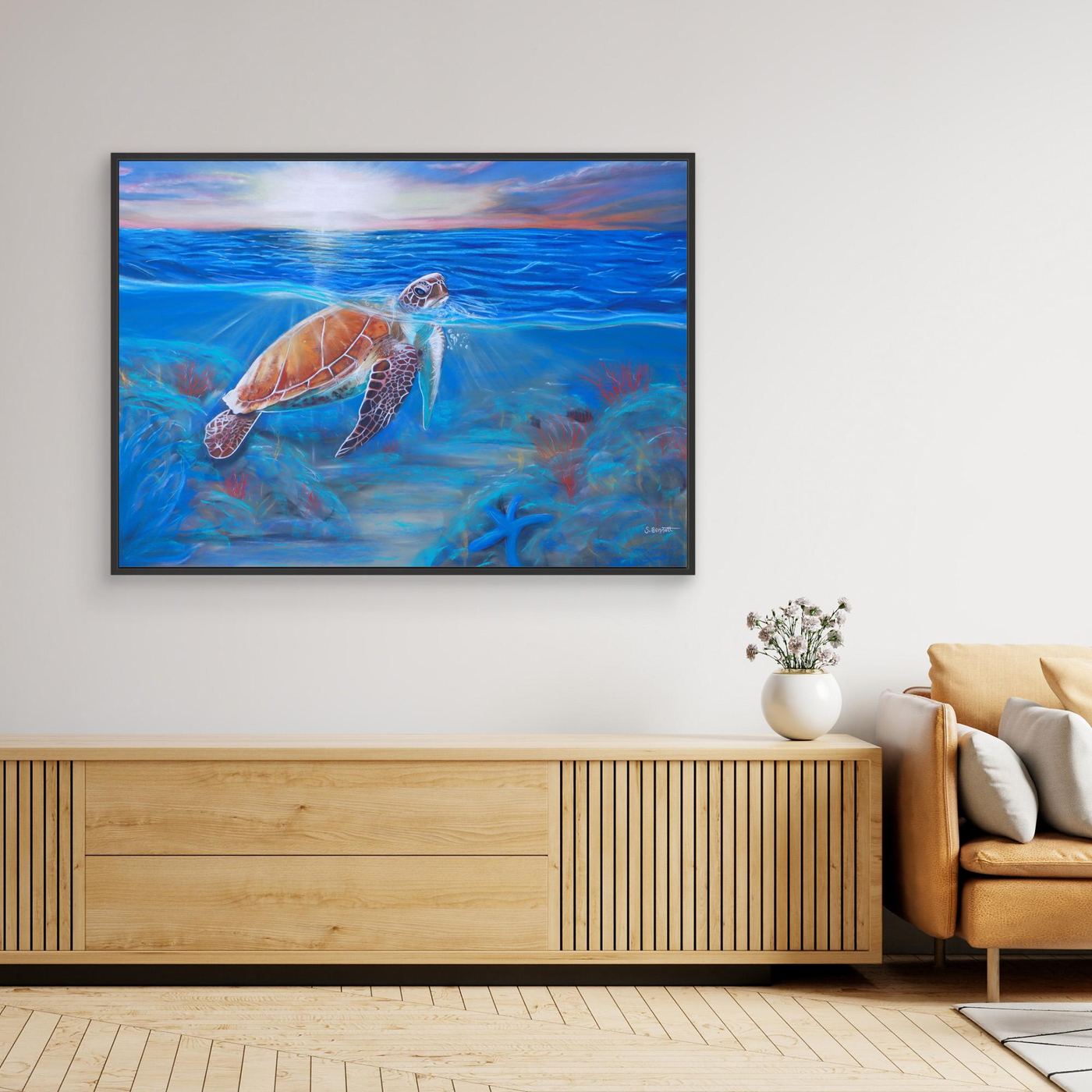 Tranquility Rising - Canvas Art Print