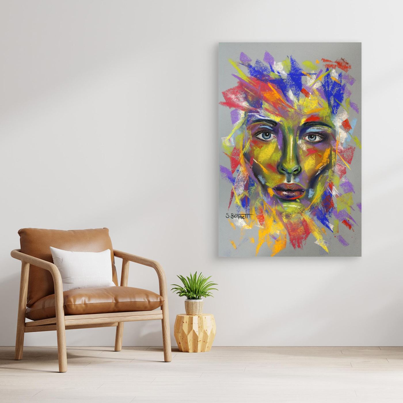 I Dream in Colour - Canvas Art Print