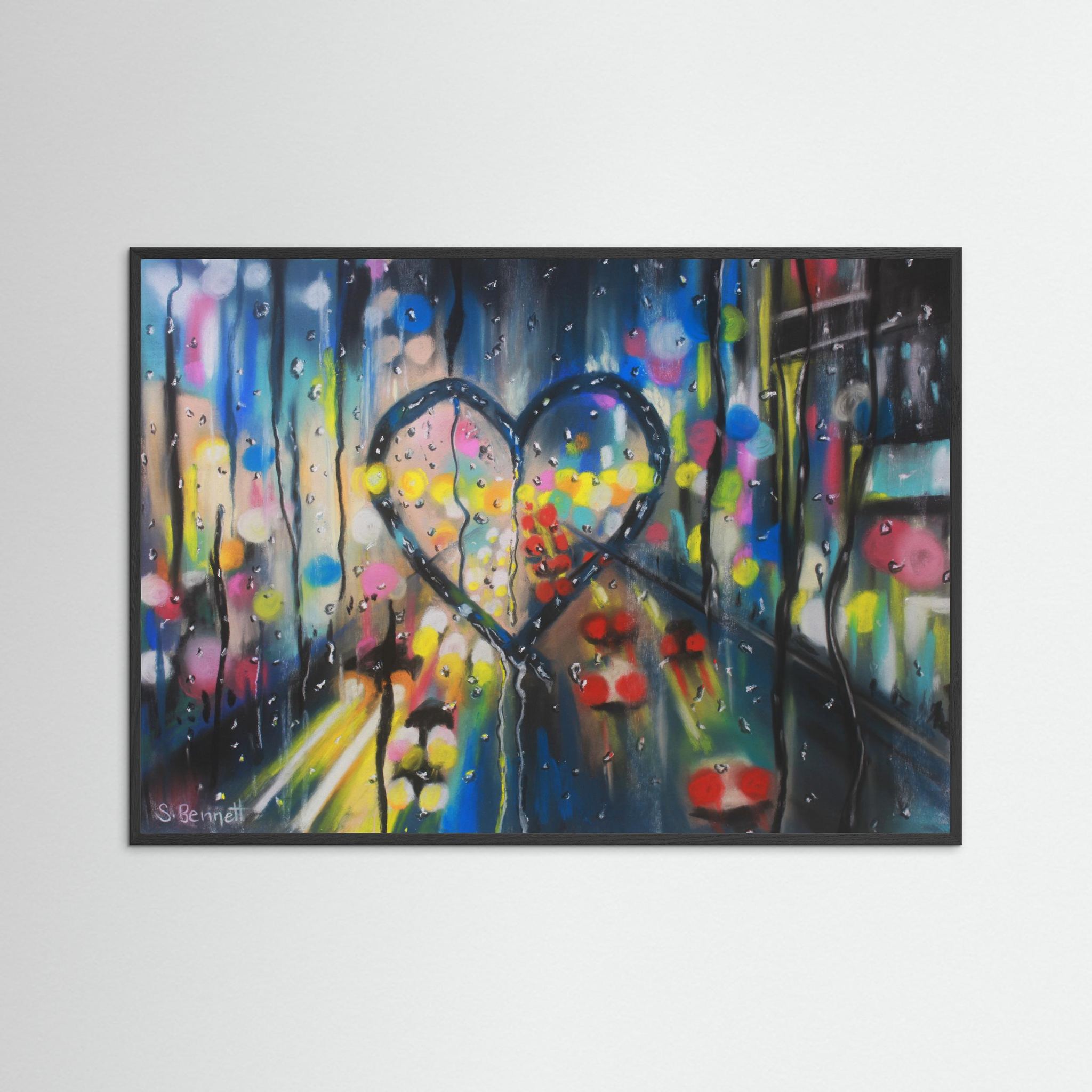 A Heart in the Storm - Fine Art Paper Print