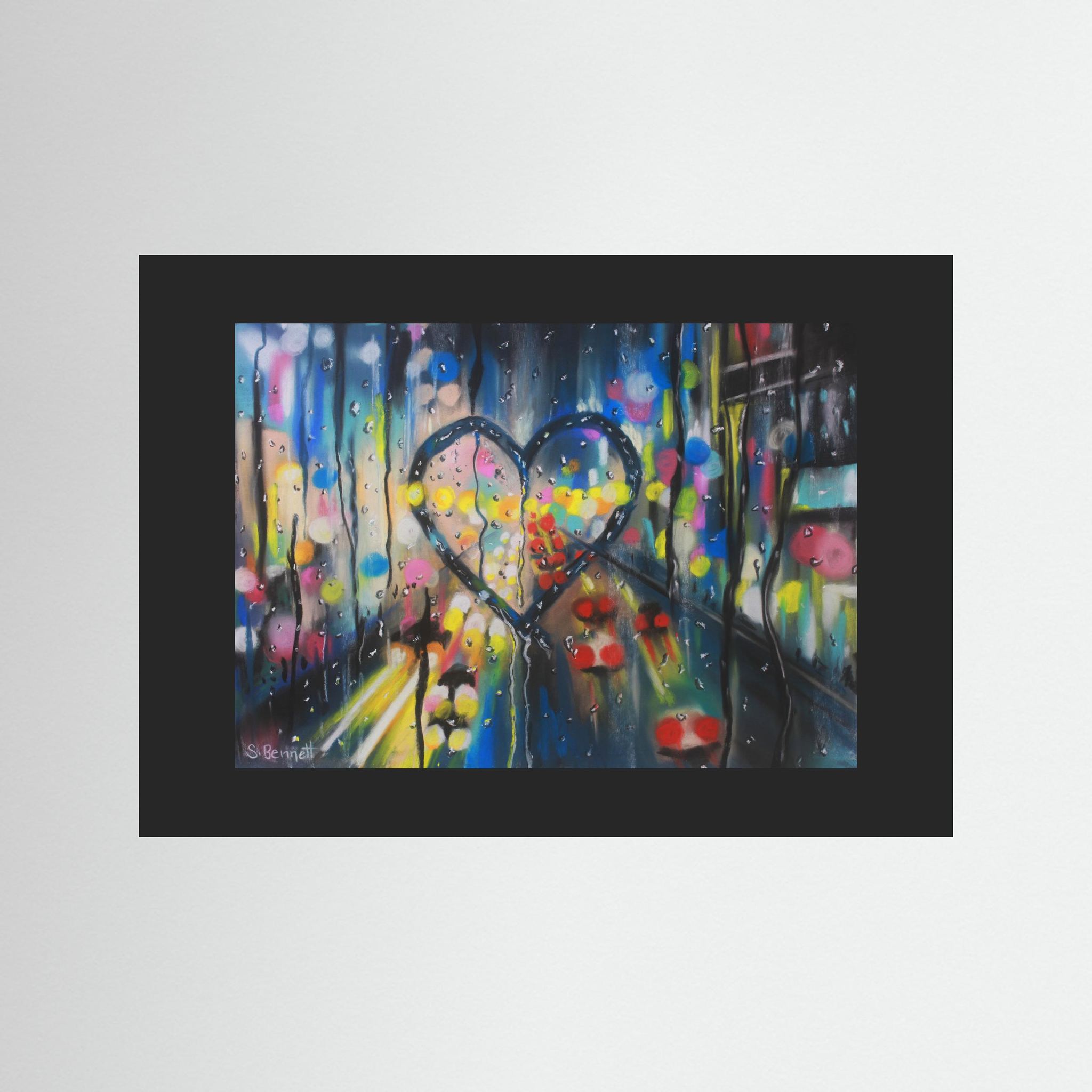 A Heart in the Storm - Fine Art Paper Print