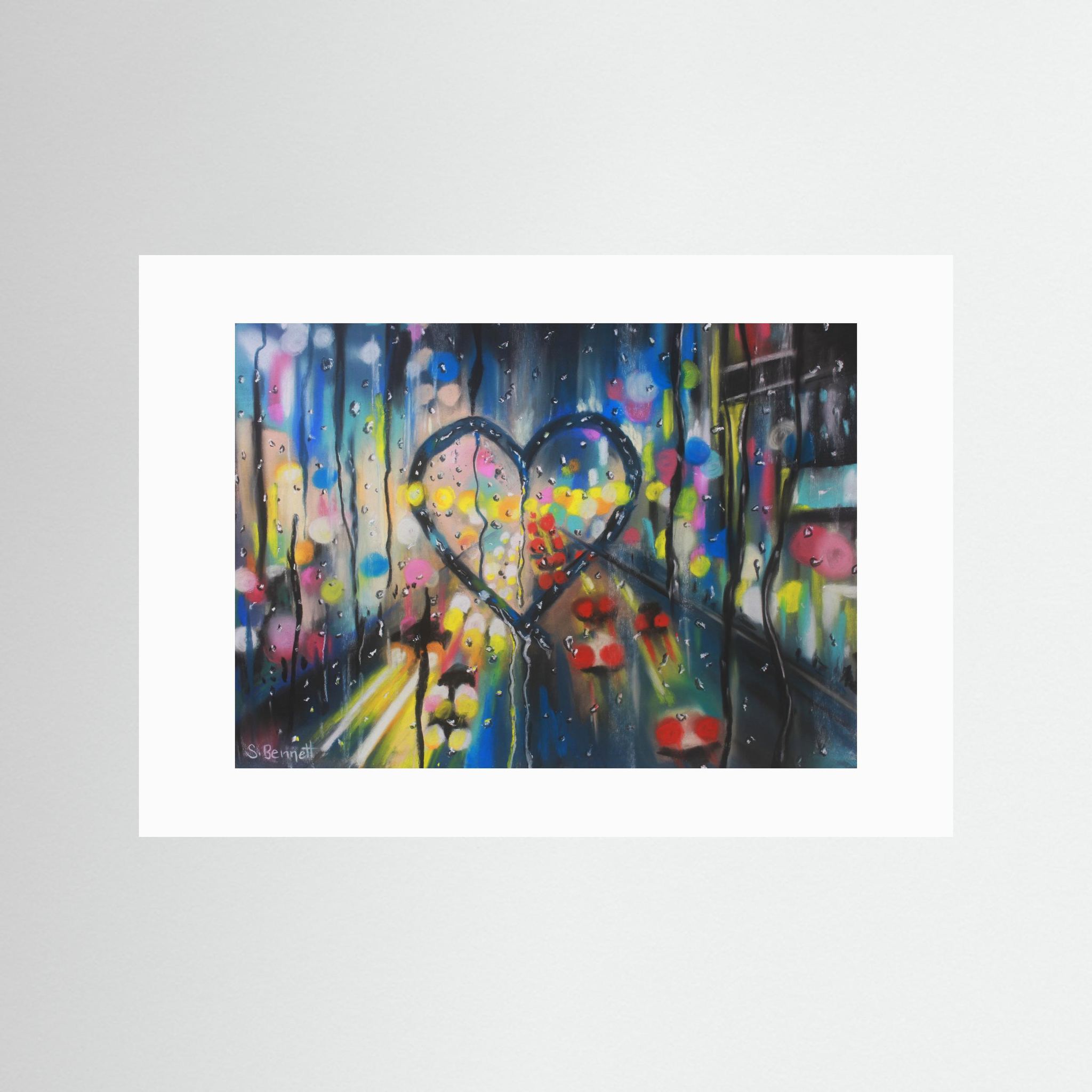 A Heart in the Storm - Fine Art Paper Print
