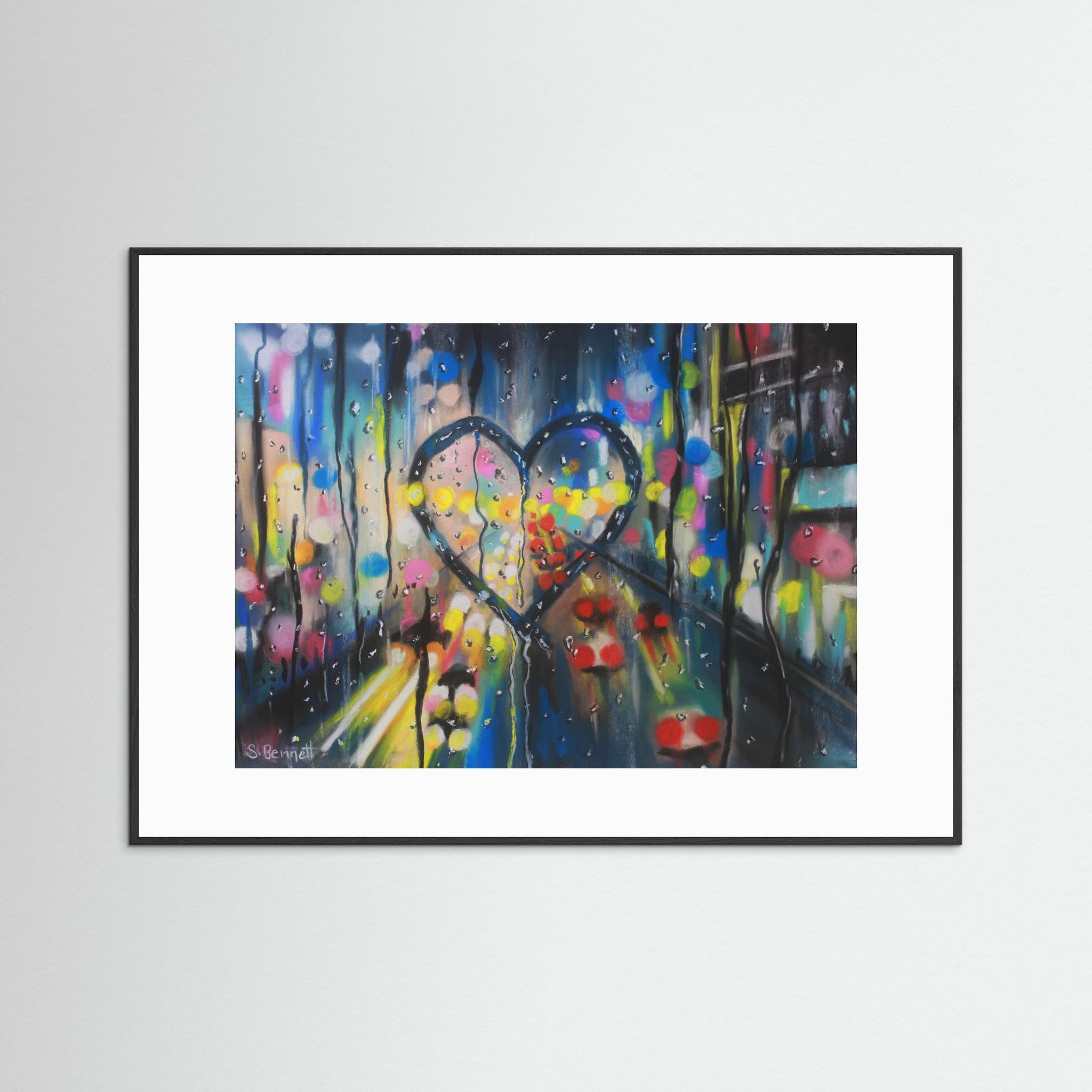 A Heart in the Storm - Fine Art Paper Print