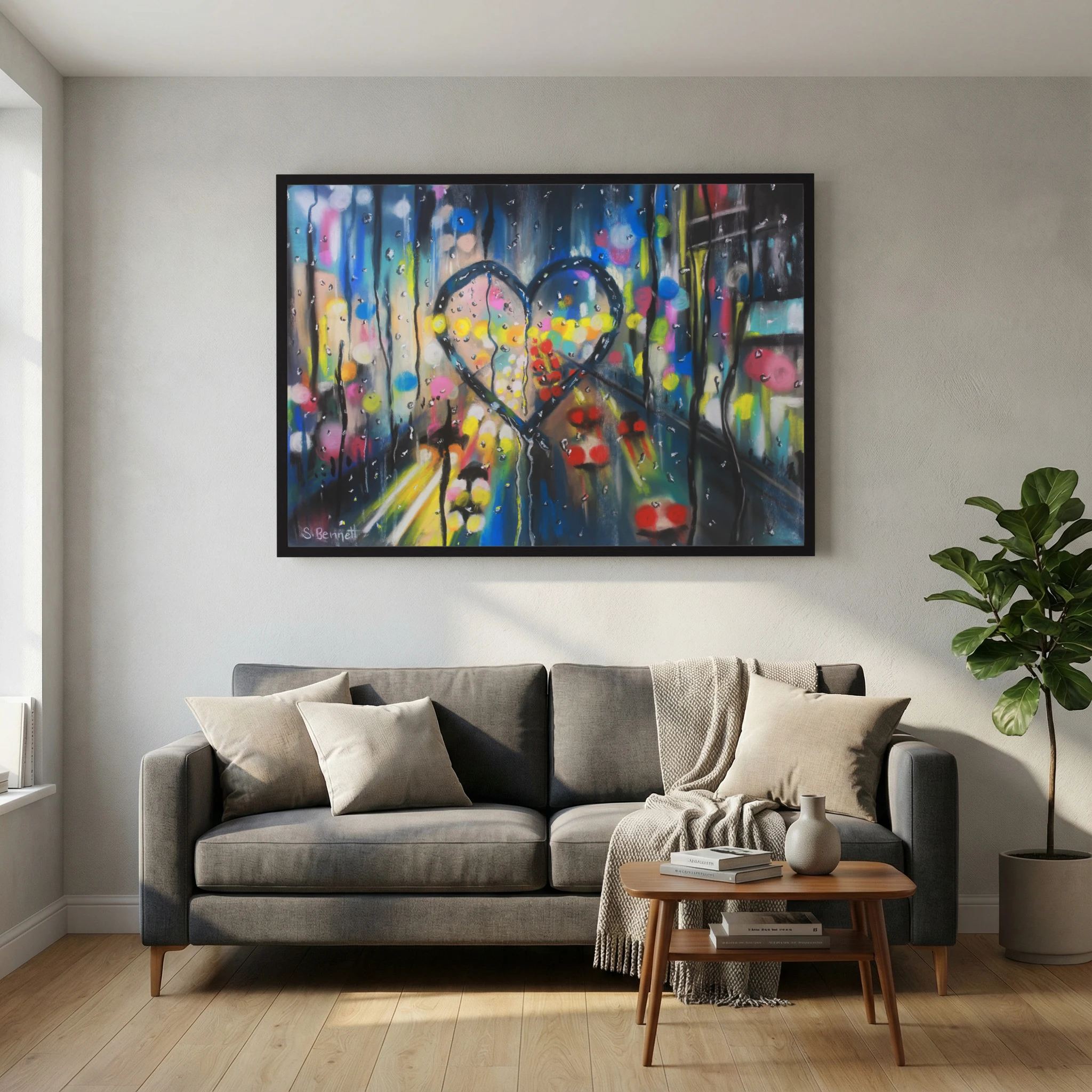 A Heart in the Storm - Fine Art Paper Print