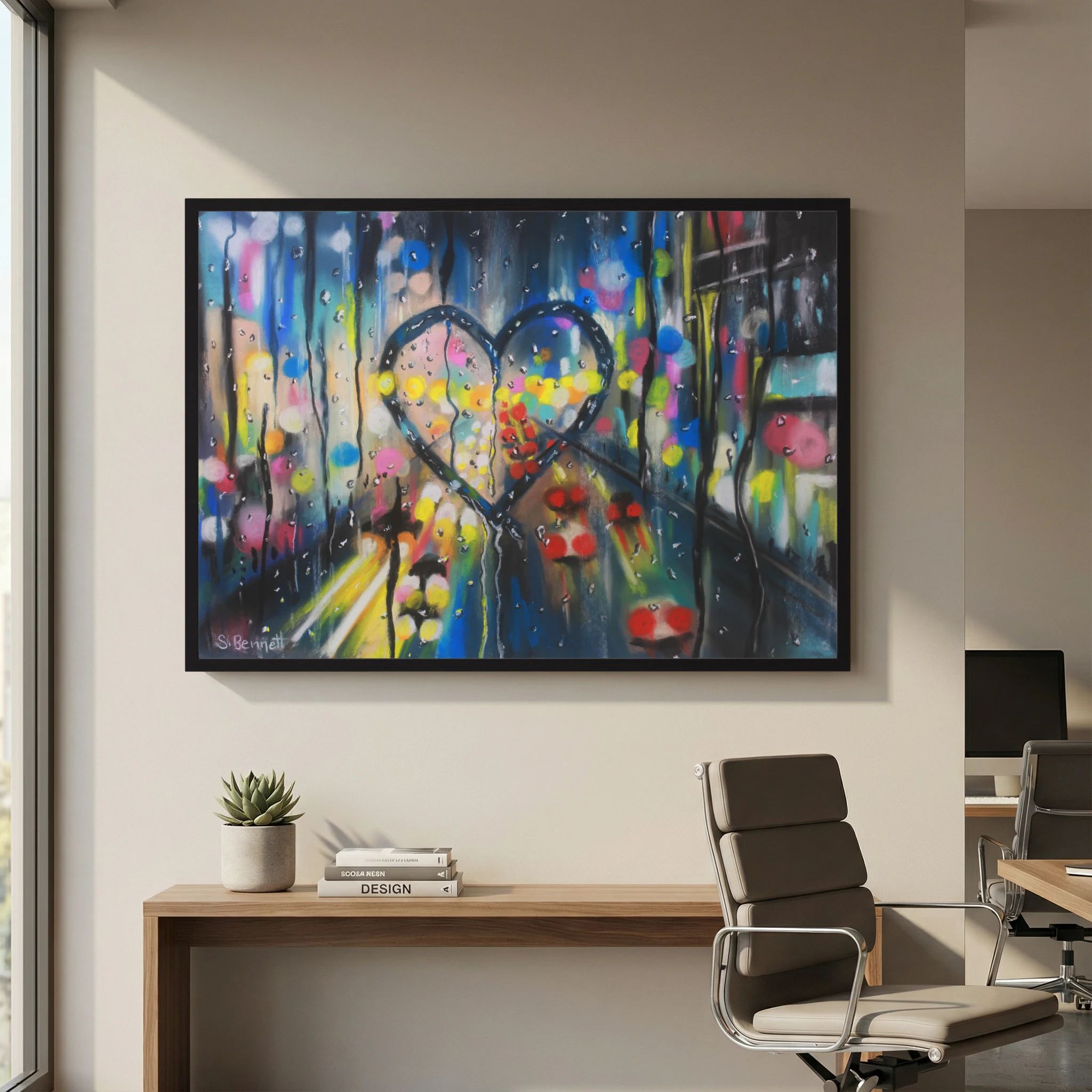 A Heart in the Storm - Fine Art Paper Print