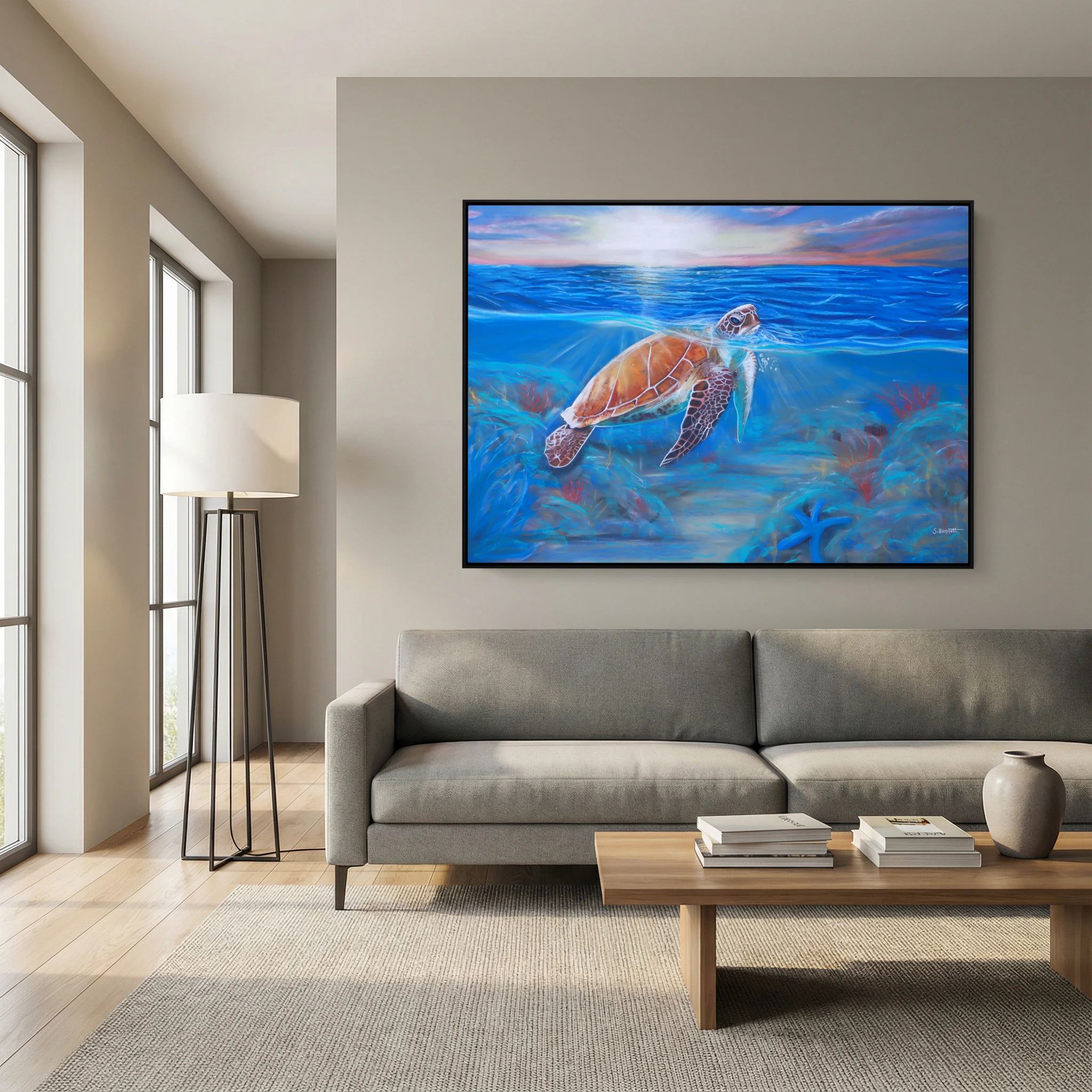 Tranquility Rising - Canvas Art Print