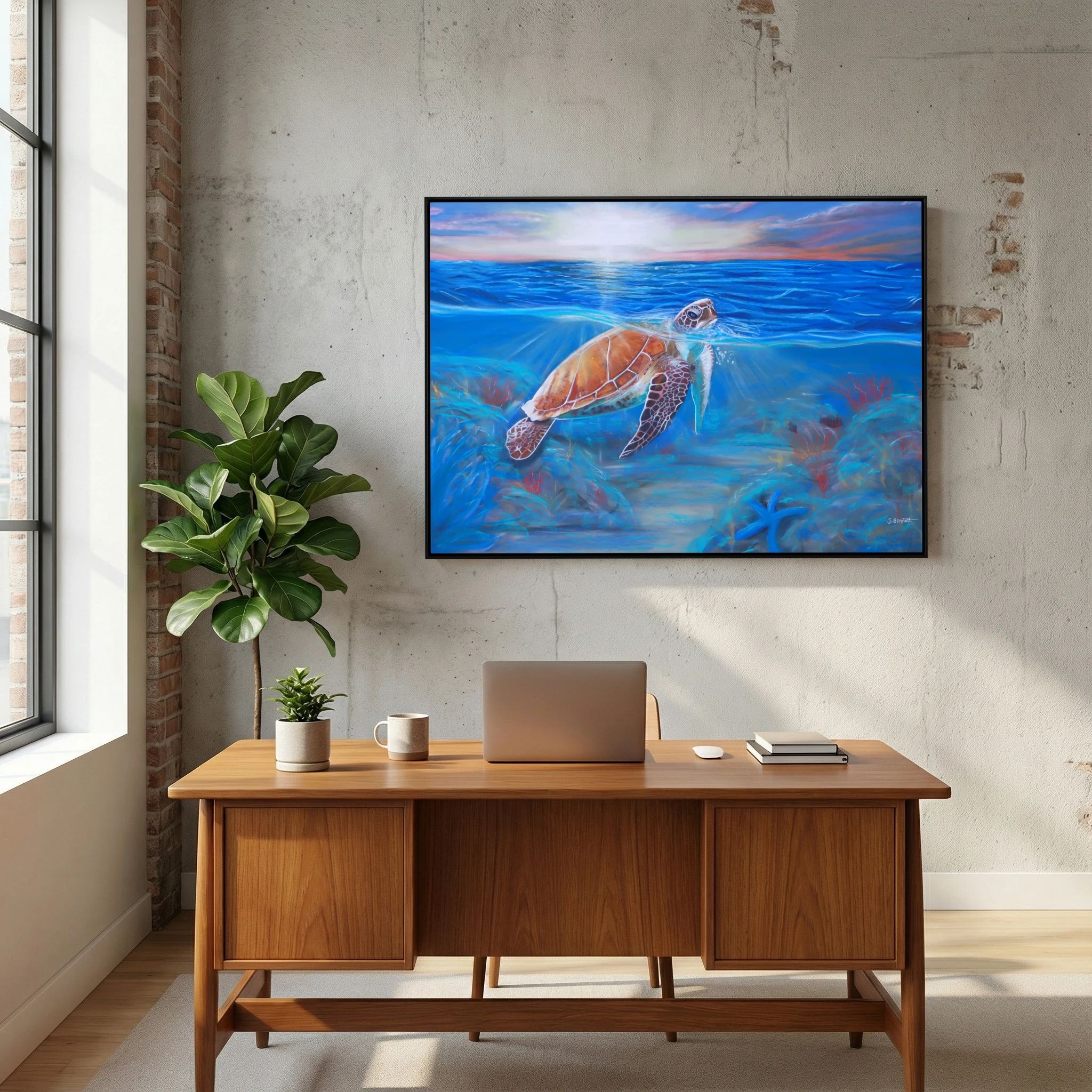 Tranquility Rising - Canvas Art Print