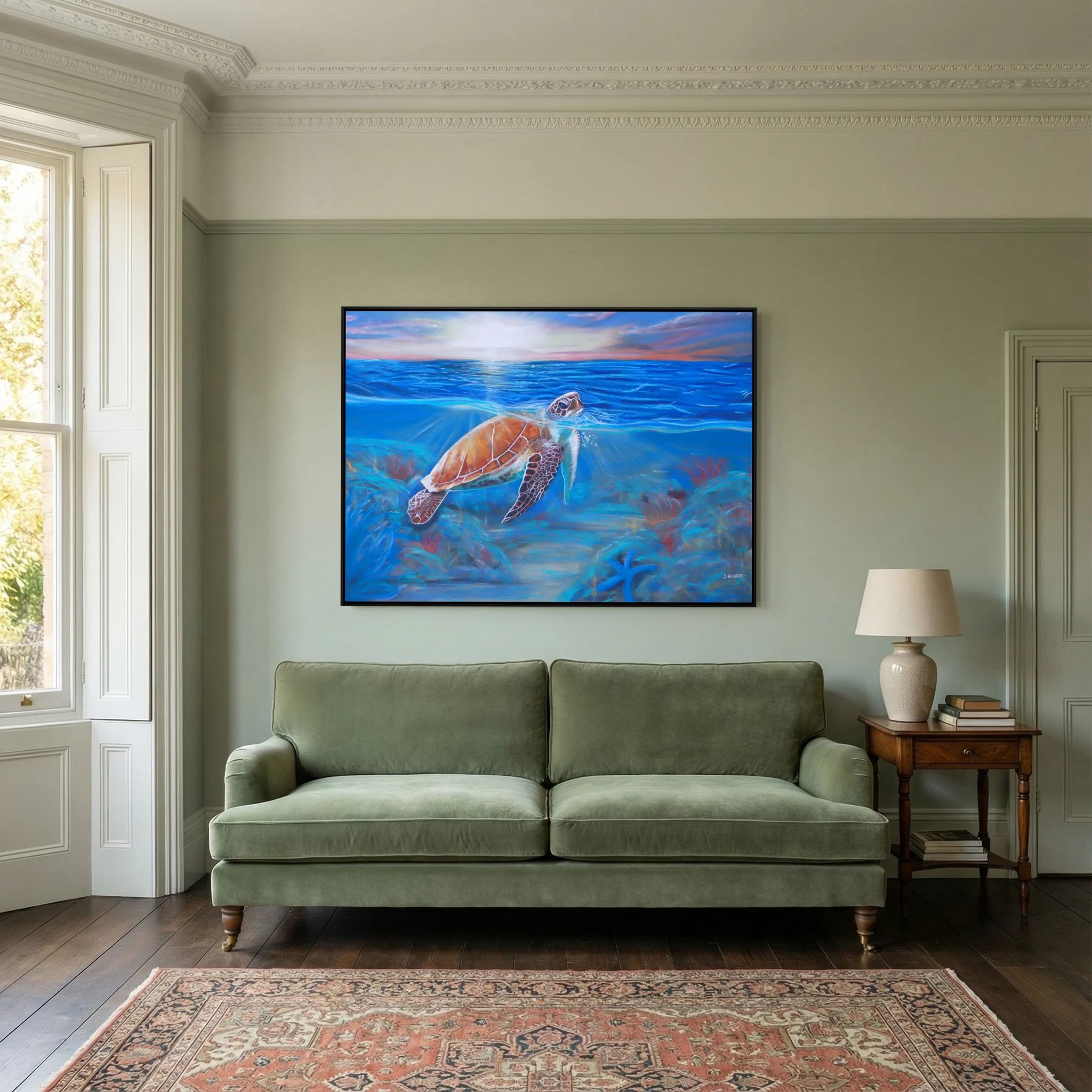 Tranquility Rising - Canvas Art Print