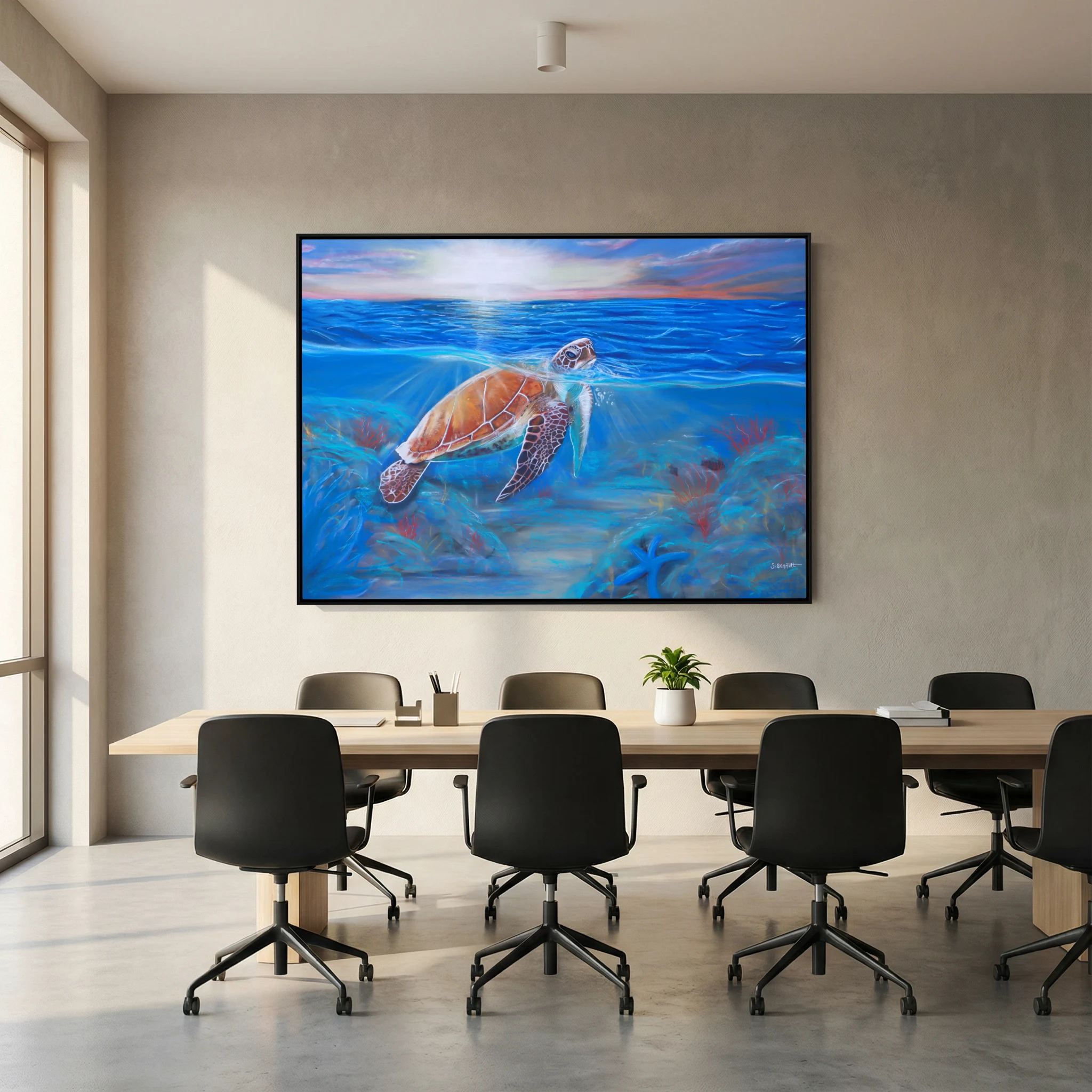 Tranquility Rising - Canvas Art Print