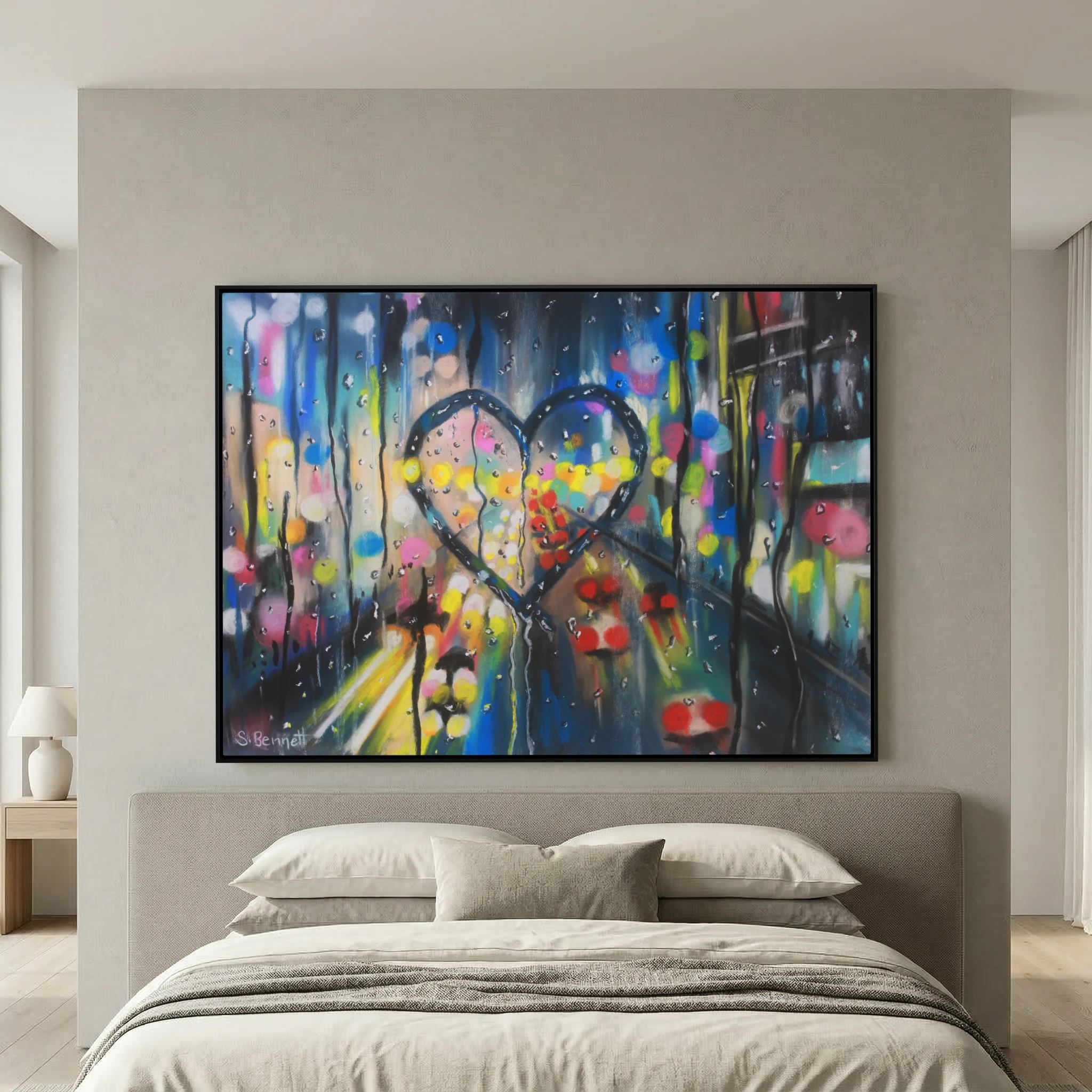 A Heart in the Storm - Canvas Art Print