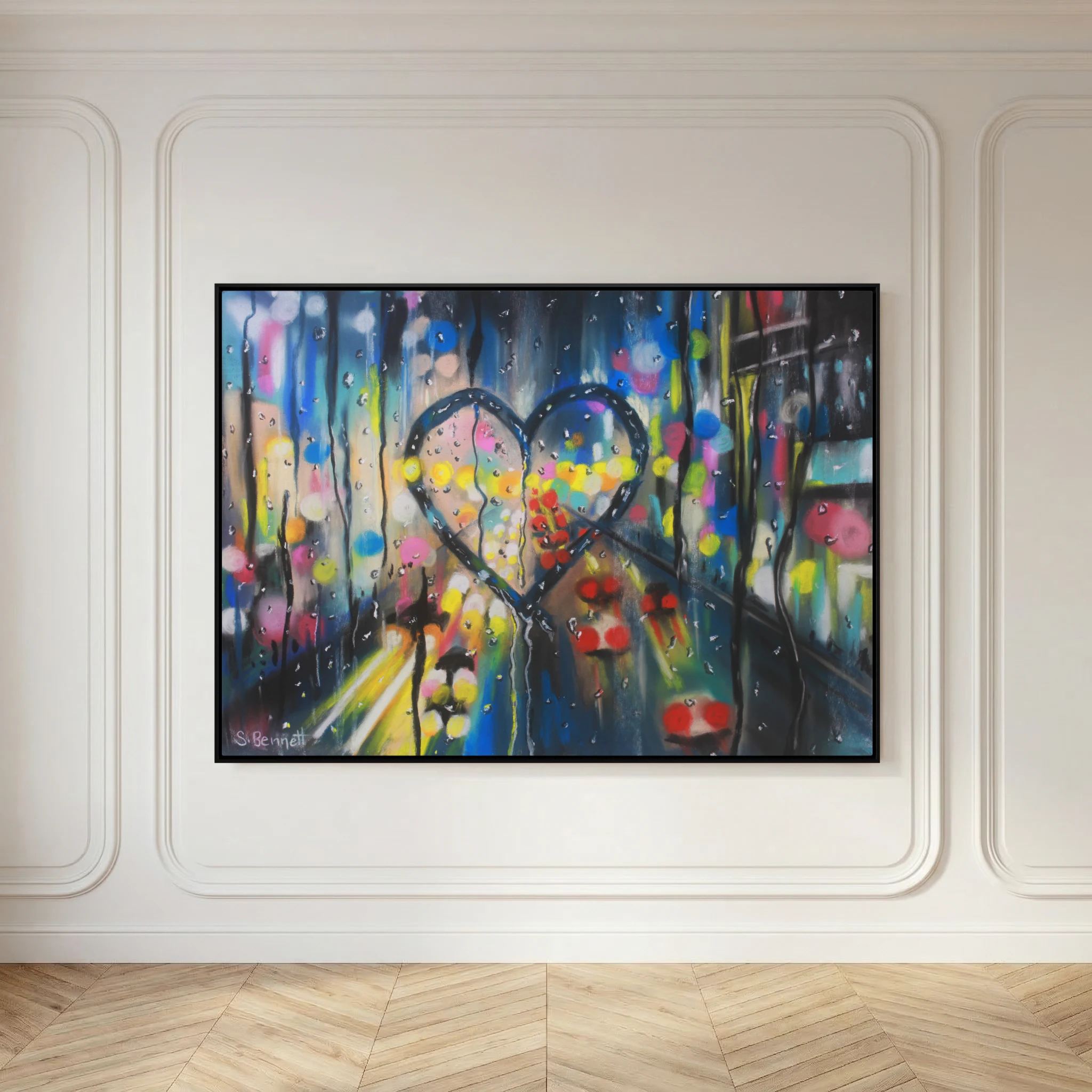 A Heart in the Storm - Canvas Art Print